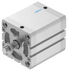 Компактный пневмоцилиндр Festo ADN-80-60-A-P-A