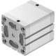 Компактный пневмоцилиндр Festo ADN-80-60-A-P-A