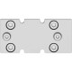 Адаптерная плита для радиального захвата Festo DHAA-G-H2-25-B11-32