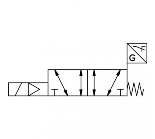 Распределитель с электромагнитным управлением Festo VSVA-B-M52-MZTR-A1-1T1L-ANP