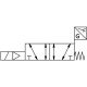 Распределитель с электромагнитным управлением Festo VSVA-B-M52-MZTR-A1-1T1L-ANP