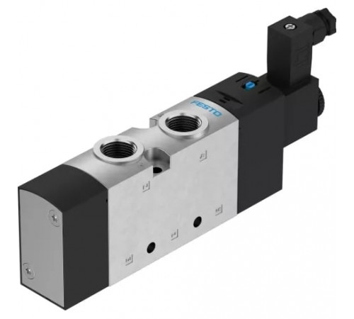 Распределитель с электромагнитным управлением Festo VUVS-L30-M52-AD-G38-F8-1C1+G