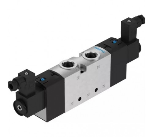 Распределитель с электромагнитным управлением Festo VUVS-L30-P53C-MD-G38-F8-1C1+G
