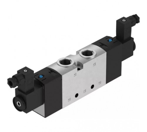 Распределитель с электромагнитным управлением Festo VUVS-L30-P53C-MD-G38-F8-1C1+G