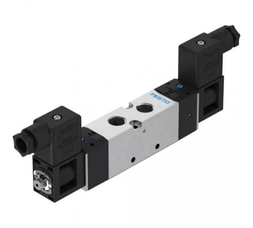 Распределитель с электромагнитным управлением Festo VUVS-LK25-B52-D-G14-1B2+GL-S