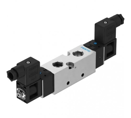 Распределитель с электромагнитным управлением Festo VUVS-LK30-B52-D-G38-1B2+GL-S
