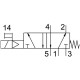 Базовый распределитель Festo VSVA-B-M52-M-A2-P1