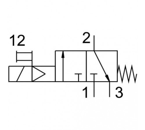 Отсечной распределитель Festo MS6-EE-3/8-10V24