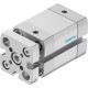 Компактный пневмоцилиндр Festo ADNGF-20-15-P-A