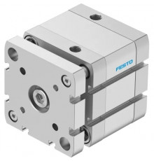 Компактный пневмоцилиндр Festo ADNGF-63-15-P-A