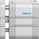 Компактный пневмоцилиндр Festo ADNGF-80-25-PPS-A