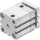 Компактный пневмоцилиндр Festo ADNGF-40-15-PPS-A