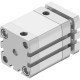 Компактный пневмоцилиндр Festo ADNGF-40-25-PPS-A