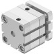 Компактный пневмоцилиндр Festo ADNGF-50-10-PPS-A