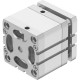 Компактный пневмоцилиндр Festo ADNGF-80-25-PPS-A