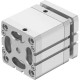 Компактный пневмоцилиндр Festo ADNGF-63-40-PPS-A