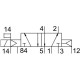 Распределитель с электромагнитным управлением Festo CPV10-M11H-5LS-M7