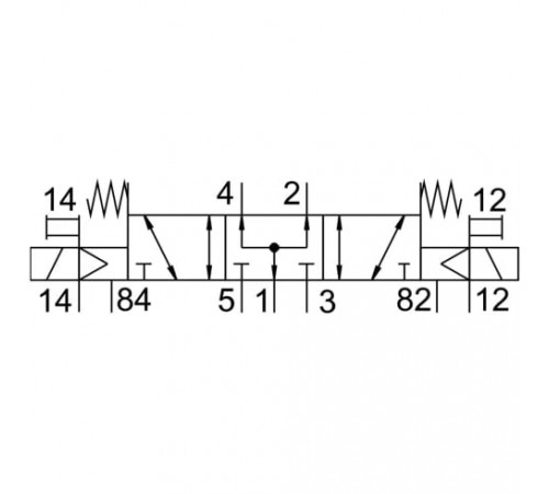 Базовый распределитель Festo CPE18-P1-5/3BS-1/4
