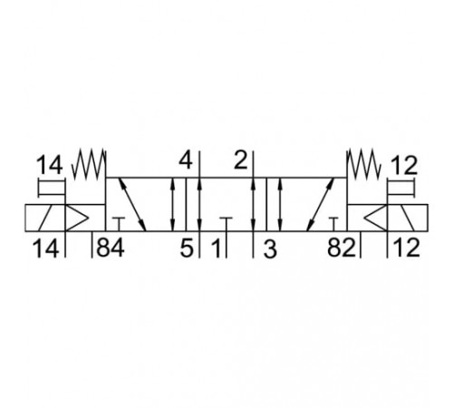 Базовый распределитель Festo CPE18-P1-5/3ES-1/4