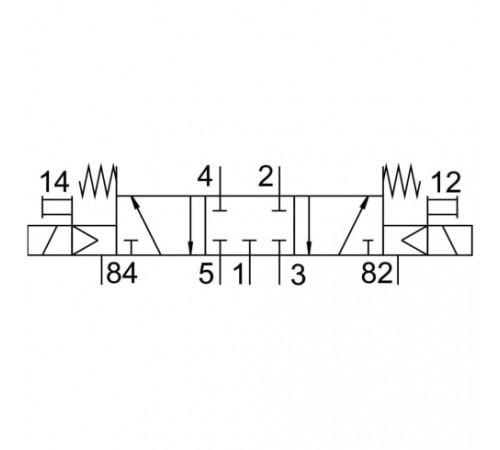 Базовый распределитель Festo CPE18-P1-5/3G-1/4
