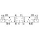 Базовый распределитель Festo CPE18-P1-5/3G-1/4