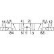 Распределитель с электромагнитным управлением Festo VUVS-L20-P53U-MD-G18-F7