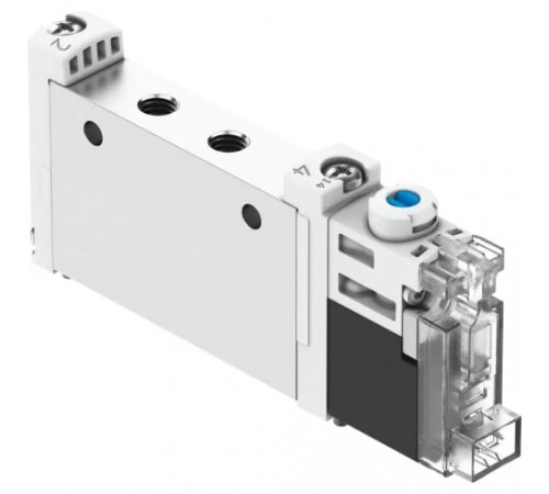 Распределитель с электромагнитным управлением Festo VUVG-L10-M52-RT-M5-1H2L-W1