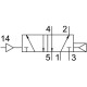 Базовый распределитель Festo C-5/2-1/4