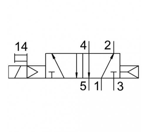 Базовый распределитель Festo VSVA-B-M52-A-A2-P1