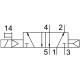 Базовый распределитель Festo VSVA-B-M52-A-A2-P1