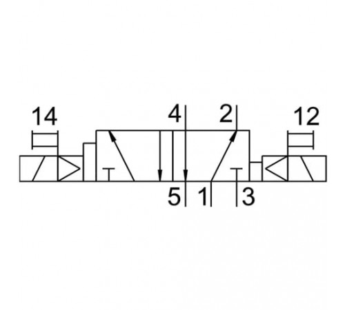 Базовый распределитель Festo VSVA-B-D52-A1-P1