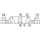 Базовый распределитель Festo VSVA-B-D52-A1-P1