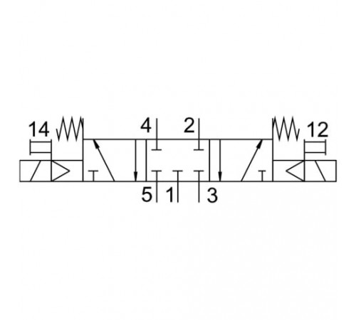 Базовый распределитель Festo VSVA-B-P53C-A2-P1