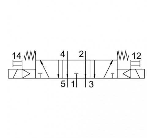 Базовый распределитель Festo VSVA-B-P53E-A2-P1