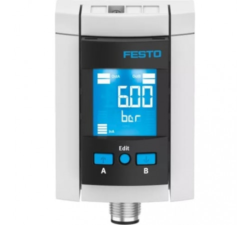 Датчик давления Festo SPAU-P10R-MS6-F-L-PNLK-PNVBA-M8D