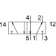 Базовый распределитель Festo C-5/2-1/2
