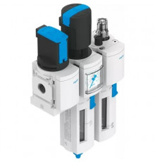 Блок подготовки воздуха, комбинация Festo MSB4-1/4:C3J1M1-WP