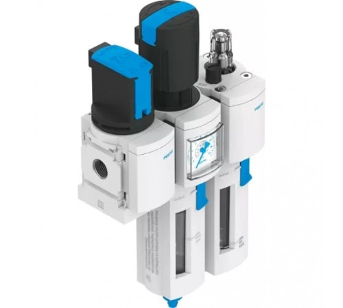 Блок подготовки воздуха, комбинация Festo MSB4-1/4:C3J1M1-WP