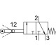 Распределитель с качающимся рычагом Festo RW-3-M5
