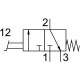 Пневмопедаль Festo F-3-1/4-B