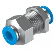 Муфта цанговая для панельного монтажа прямая Festo QSS-8-F