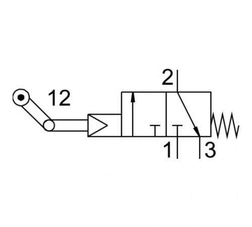 Распределитель с тумблером Festo LS-3-1/8