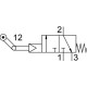Распределитель с тумблером Festo LS-3-1/8
