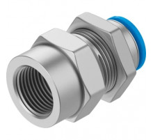 Штуцер цанговый для панельного монтажа Festo QSSF-1/4-8-B
