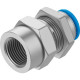 Штуцер цанговый для панельного монтажа Festo QSSF-1/4-8-B