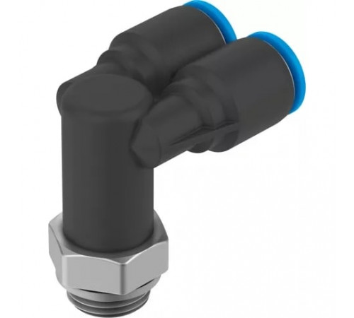 Тройник цанговый с резьбой угловой Festo QSYL-G1/4-8