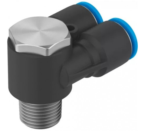 Тройник цанговый с резьбой угловой Festo QSYLV-1/4-8