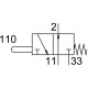 Пневматический концевой выключатель Festo SO-3-PK-3-B