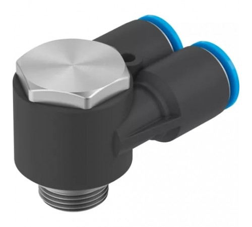 Тройник цанговый с резьбой угловой Festo QSYLV-G1/2-12