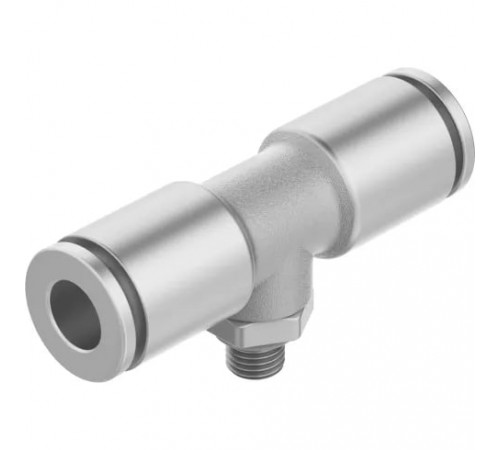 Тройник цанговый с резьбой Festo NPQH-T-M5-Q6-P10